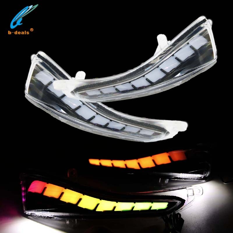 Lampa LED oglindă retrovizoare Infiniti cu RGB dinamic Daytime Running Light și semnal de viraj în flux - 15W, 9-16V, compatibil cu Infiniti Q30, Q50S/L, Q60, Q70, QX30, QX50, QX60
