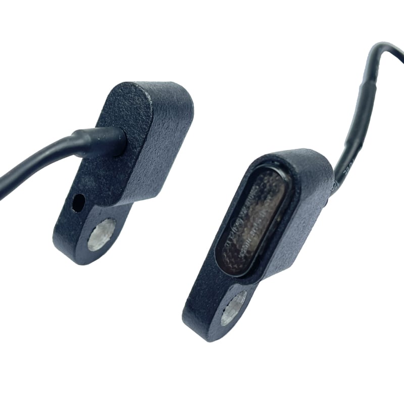 Водоустойчив мотоциклетен мигач с LED, 12V, алуминиев корпус, дневни светлини