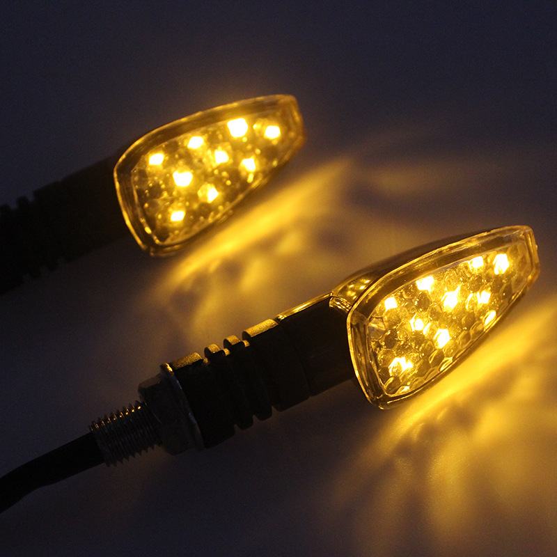 Motocikl LED pokazivač smjera — 12V, 3W, 3000K, vijek trajanja 10000h, Model B Red Riding Hood