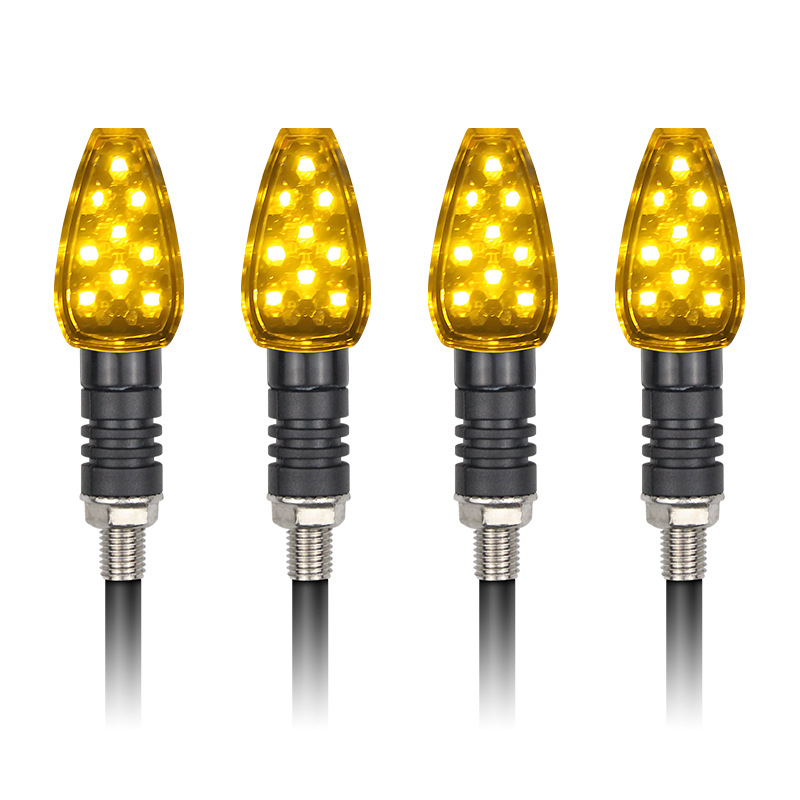 Motocikl LED pokazivač smjera — 12V, 3W, 3000K, vijek trajanja 10000h, Model B Red Riding Hood