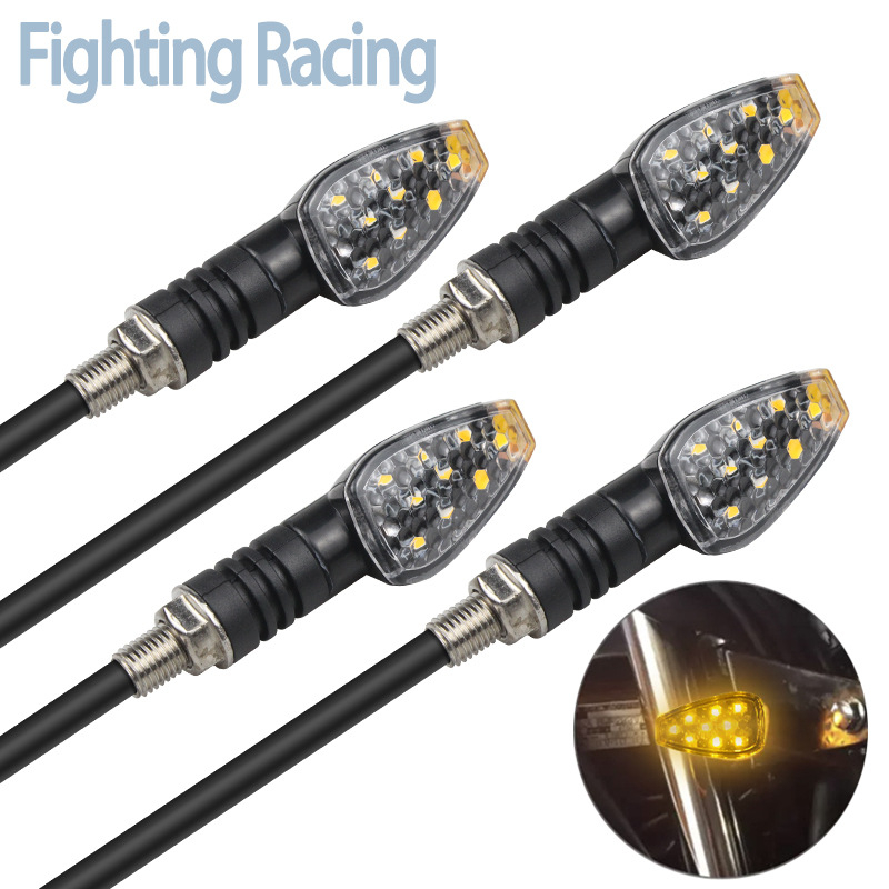 Motocikl LED pokazivač smjera — 12V, 3W, 3000K, vijek trajanja 10000h, Model B Red Riding Hood