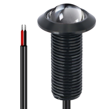 Sunshiny LED COB impermeabil Eagle Eye pentru mașină, cu montaj universal, intrare 9–30V, putere 2.3W, curent 0.195A, lumină de zi și lumină de mers înapoi