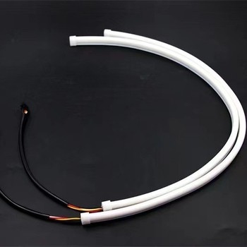 Bandă LED pentru ghidajul luminii auto DRL, din silicon, 12V, 10W, marcă JHY, model Led light guide strip