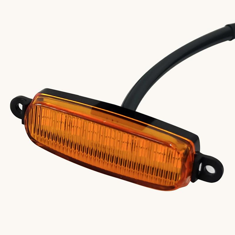 18-LED svjetlo za prednju rešetku automobila, tamna crna završnica, off-road LED pomoćno svjetlo za maglu sa žutim indikatorom