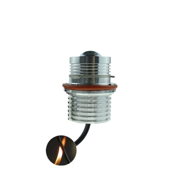 BMW LED prednja svjetla s Angel Eyes, 60W, 12-24V, avionski aluminij, model HXBMW-E3917, vijek trajanja 30000 h