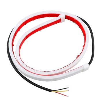 Luminile de zi ultra-subțiri pentru mașini – 12V, LED 3030, 5W, silicon cu înaltă luminozitate, compatibil universal