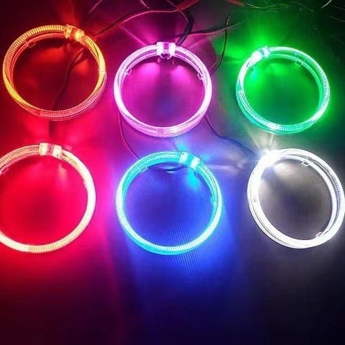 LED anđeoske oči – dnevna svjetla promjera 80–120 mm