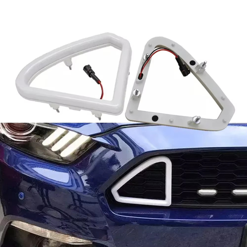 LED nappali világítás pár Ford Mustang 2015-2017 elülső rácshoz – ABS+LED, 12V, 5W, márka Yanyun