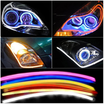 Auto LED dnevno svjetlo s vodilnom trakom, 12V, 5W, 6000K, univerzalna kompatibilnost, 50 000 sati