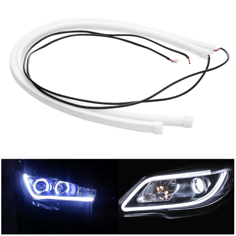Auto LED dnevno svjetlo s vodilnom trakom, 12V, 5W, 6000K, univerzalna kompatibilnost, 50 000 sati
