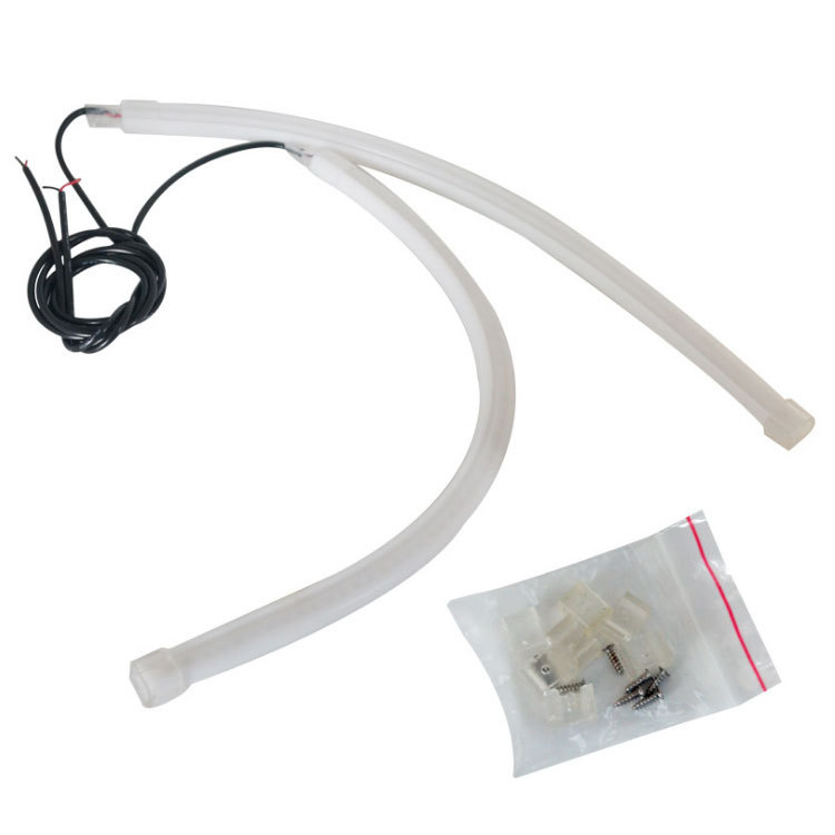 Auto LED dnevno svjetlo s vodilnom trakom, 12V, 5W, 6000K, univerzalna kompatibilnost, 50 000 sati