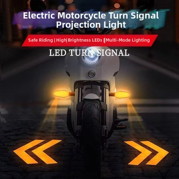 12V LED signala lampica za motocikle i električna vozila – visoka svjetlost, efekt tekuće vode