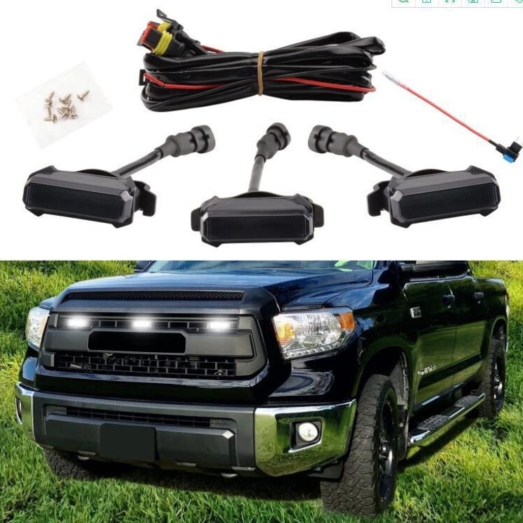 Lumină de zi pentru grila Toyota Tundra TRD – plasă medie, personalizare disponibilă