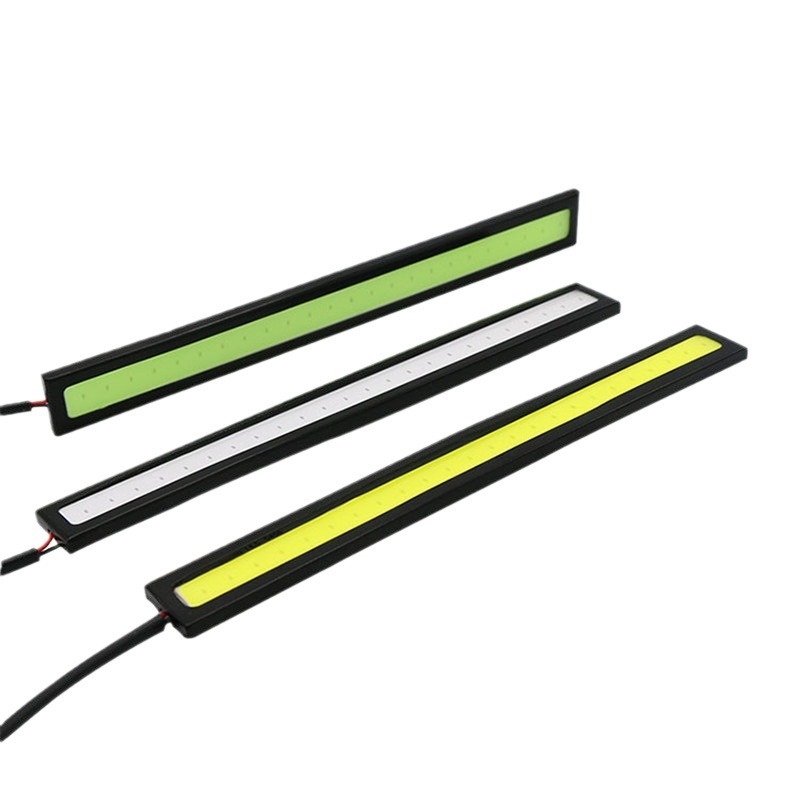 Xinliang dnevna LED svjetla za automobil COB LED, 17 cm, iznimno tanka, vodootporna, visoka svjetlina, 28 LED