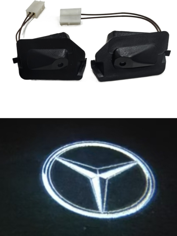 Iluminare ambientală LED pentru oglinda retrovizoare, efect stea, model P500, putere 200, Virtue, compatibil cu W205 W213 W253 W257 W222 W247