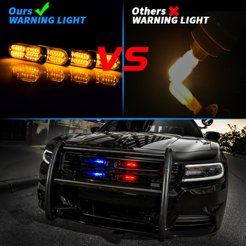 DXZ Automobil 20LED Aluminijsko Prednja Rešetka Svjetlo DRL sa Strobom, 12V 40W