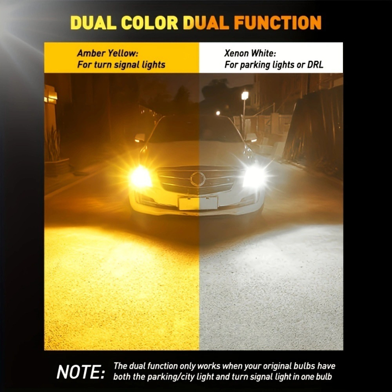 Lumini LED de drum pentru 1157/3157/7443, LED 3030, 12-24V, 5000 lm, durată de viață 50.000 ore, pentru mers înapoi, frână și semnalizare