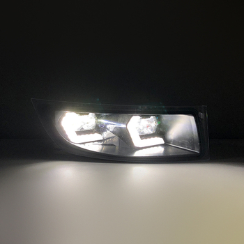 LED dnevna svjetla za Lexus GX470 (03-09) s pokazivačem i svjetlom za maglu, ABS kućište, 12V, 3800 lm, trajanje 10000 h