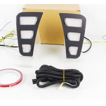 Kia Soluto dnevna svjetla, LED izvor svjetlosti, 12V, 1W, 6000 lm, ABS materijal