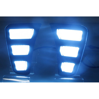 Kia Soluto dnevna svjetla, LED izvor svjetlosti, 12V, 1W, 6000 lm, ABS materijal