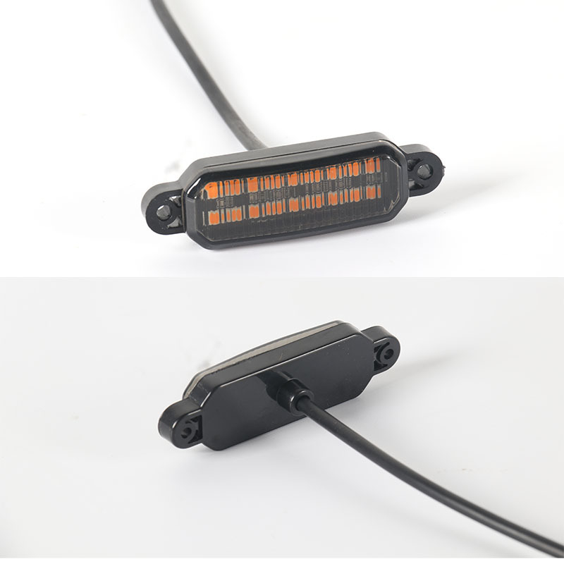 Светлина за решетката на автомобил – 12V, 18 LED, офроуд LED дневна светлина, универсална, с монтажни уши