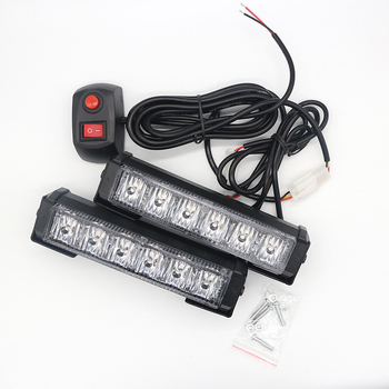 Automobilsko LED svjetlo za branik s 6 LED trakom, treperavo, univerzalna upotreba, 30W, 9–36V, vijek trajanja 50 000 h