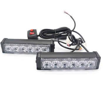 Automobilsko LED svjetlo za branik s 6 LED trakom, treperavo, univerzalna upotreba, 30W, 9–36V, vijek trajanja 50 000 h