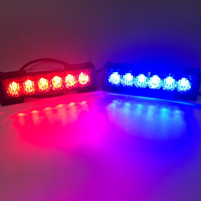 Automobilsko LED svjetlo za branik s 6 LED trakom, treperavo, univerzalna upotreba, 30W, 9–36V, vijek trajanja 50 000 h