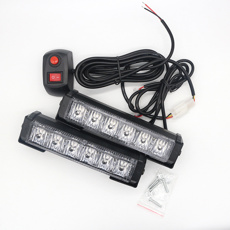Automobilsko LED svjetlo za branik s 6 LED trakom, treperavo, univerzalna upotreba, 30W, 9–36V, vijek trajanja 50 000 h