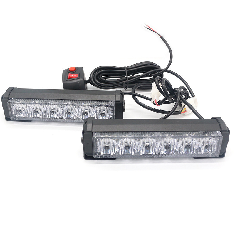 Automobilsko LED svjetlo za branik s 6 LED trakom, treperavo, univerzalna upotreba, 30W, 9–36V, vijek trajanja 50 000 h
