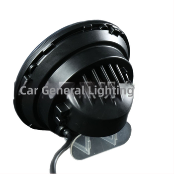 LED фар за Wrangler с висок и нисък лъч, дневен светлинен сигнал и RGB светлинен пръстен, модел OL-2072R, 50W 12V