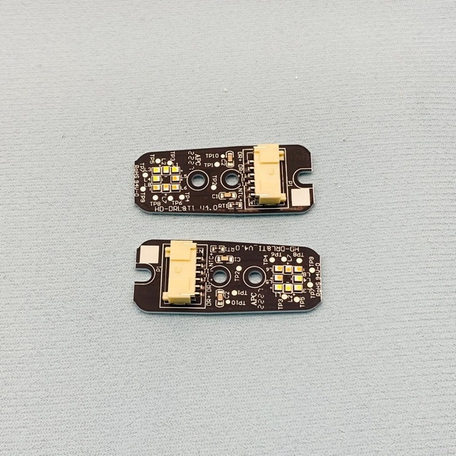LED dnevne svjetiljke DRL s vodilnom trakom za BYD Qin EV (2019–2022), 12V, 5W, aluminijska podloga