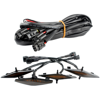 LED противотуманна лампа за Toyota 4Runner (14–20), монтирана в решетката – ABS+LED, 12V, 500 lm, живот 50 000 ч