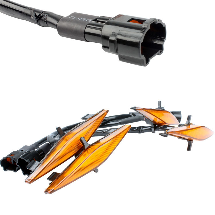 LED противотуманна лампа за Toyota 4Runner (14–20), монтирана в решетката – ABS+LED, 12V, 500 lm, живот 50 000 ч