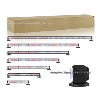 LED бар светлина за превозни средства с магнит, 12–24V, 30W, алуминиева сплав + LED, модел 316-5