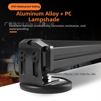 LED бар светлина за превозни средства с магнит, 12–24V, 30W, алуминиева сплав + LED, модел 316-5