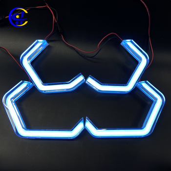 BMW E90 E92 M3 M4 LED anđeoske oči dnevne svjetlosti – kristalno plava