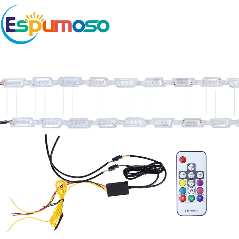 LED nappali menetfény autóhoz, modell Crystal Tearful Daylight, 12W, 12V, PVC