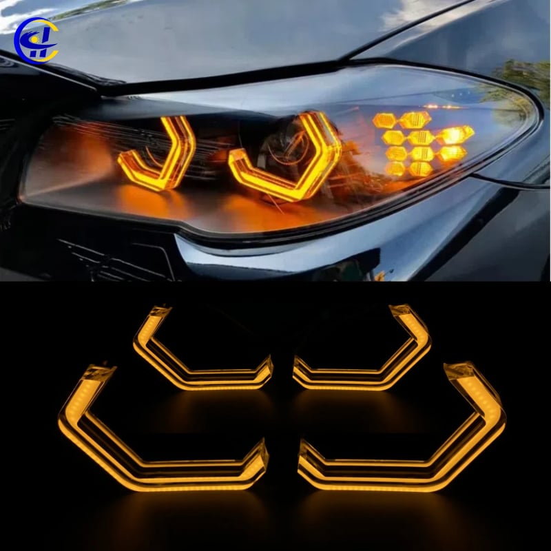 Kristalna Angel Eye LED dnevna svjetla za BMW E90, E81, E87, F30, E53, E60, E63, E36, M3, M4