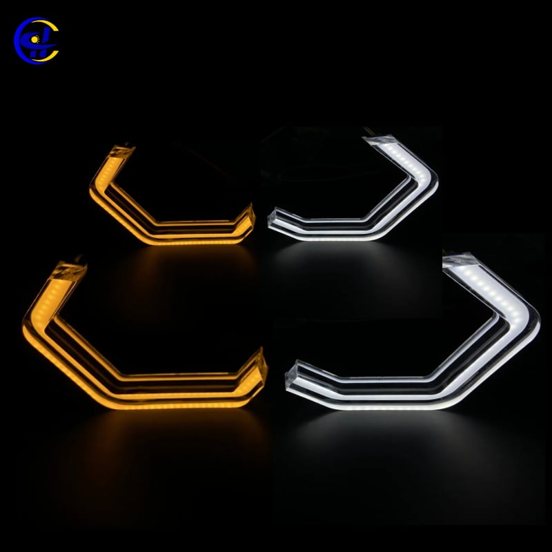 Kristalna Angel Eye LED dnevna svjetla za BMW E90, E81, E87, F30, E53, E60, E63, E36, M3, M4