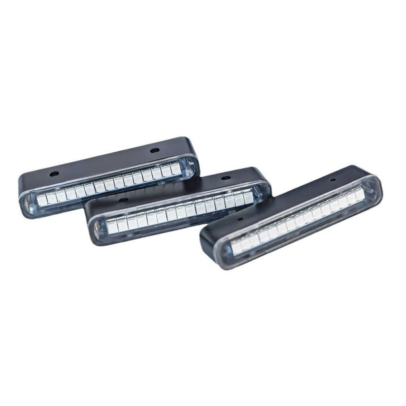 IP67 vodootporne DRL dnevne svjetiljke za srednju rešetku F-150 pickup, jantarne i bijele LED, ultra jasne