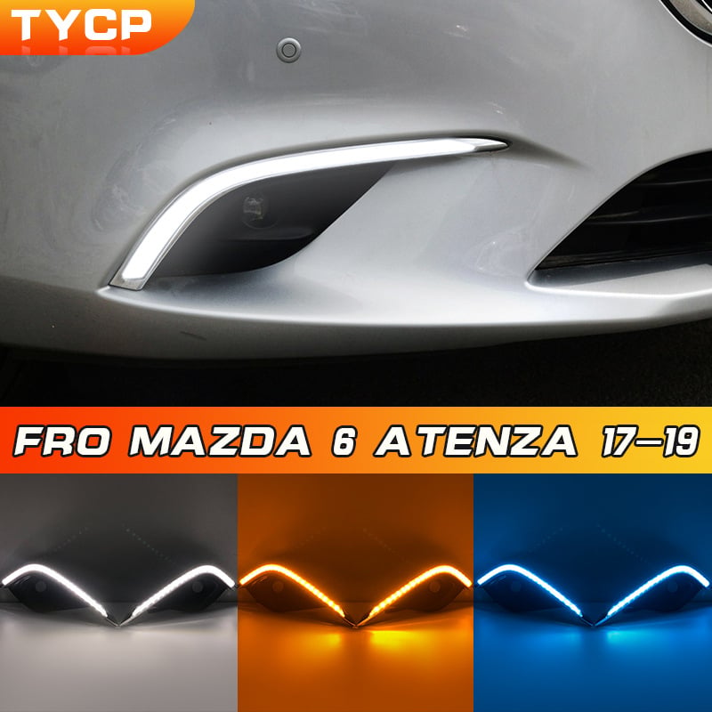 Dnevna svjetla za Mazda Atenza 2017-2019, ABS LED, 12V, 80LM, 12W