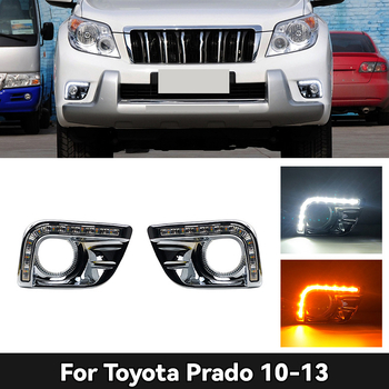 LED dnevna svjetla DRL za Toyota Prado 2010–2013, modificirana svjetla za vožnju