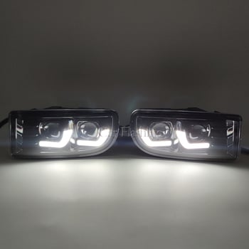 Toyota Land Cruiser LC100 dnevna svjetla s lećom i svjetlima za maglu