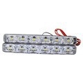 LED dnevna svjetla za automobil, univerzalna dekorativna svjetla prednje rešetke, 6 LED, 12V