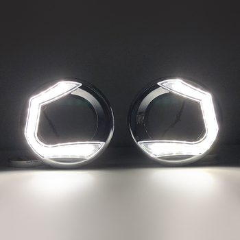 Toyota Prado 2014–2017 nappali menetfények | Pilot kétszínű DRL, 5000 lm, 12V, 50 000 óra