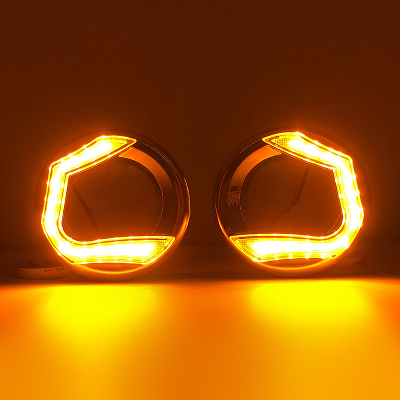 Toyota Prado 2014–2017 nappali menetfények | Pilot kétszínű DRL, 5000 lm, 12V, 50 000 óra