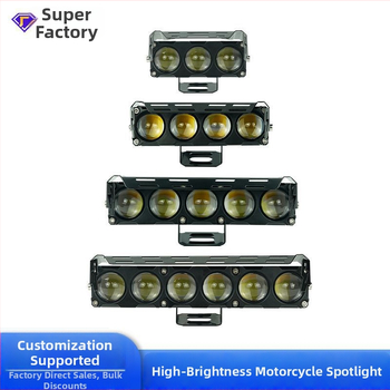Motociklističko LED glavna svjetla s tri LED diode, aluminijsko kućište, 30 W, 12-80 V, 1200 lm