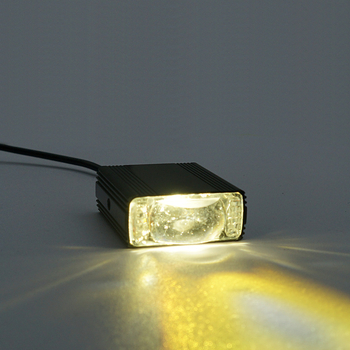 LED prednje svjetlo za električni skuter i motocikl s žuto-bijelim treperavim svjetlom, ultra sjajna leća, modificirani reflektori
