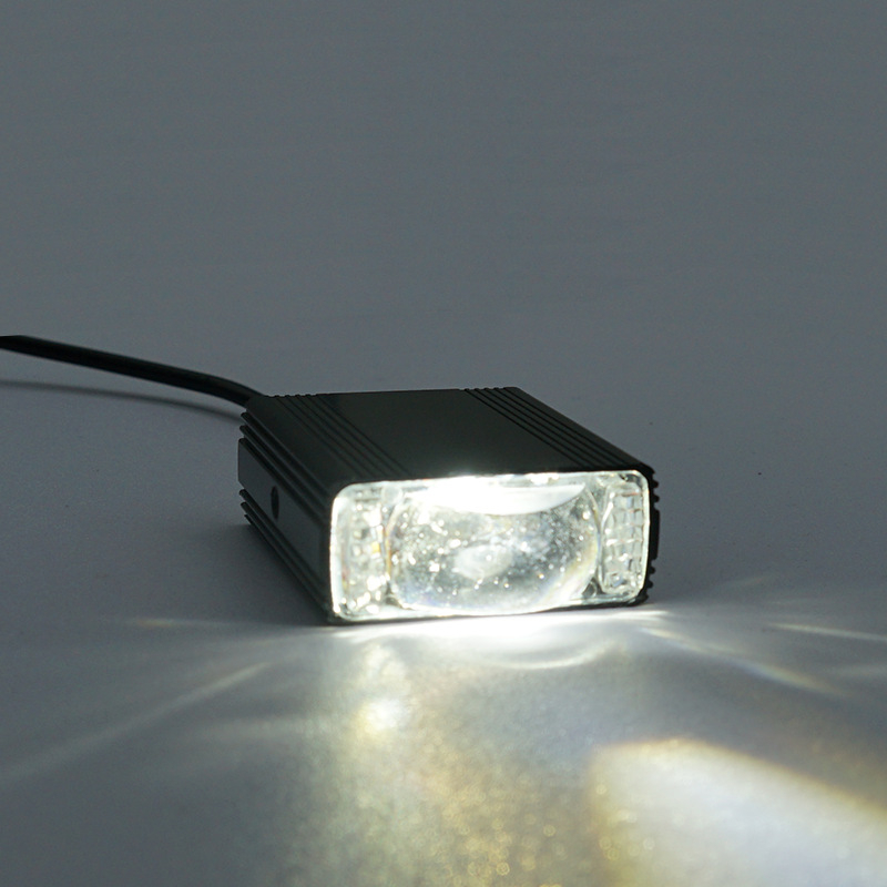 LED prednje svjetlo za električni skuter i motocikl s žuto-bijelim treperavim svjetlom, ultra sjajna leća, modificirani reflektori